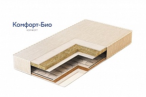 Матрас детский Комфорт-био, размер 120 х 60 см. (Plitex, КБ-119-01)